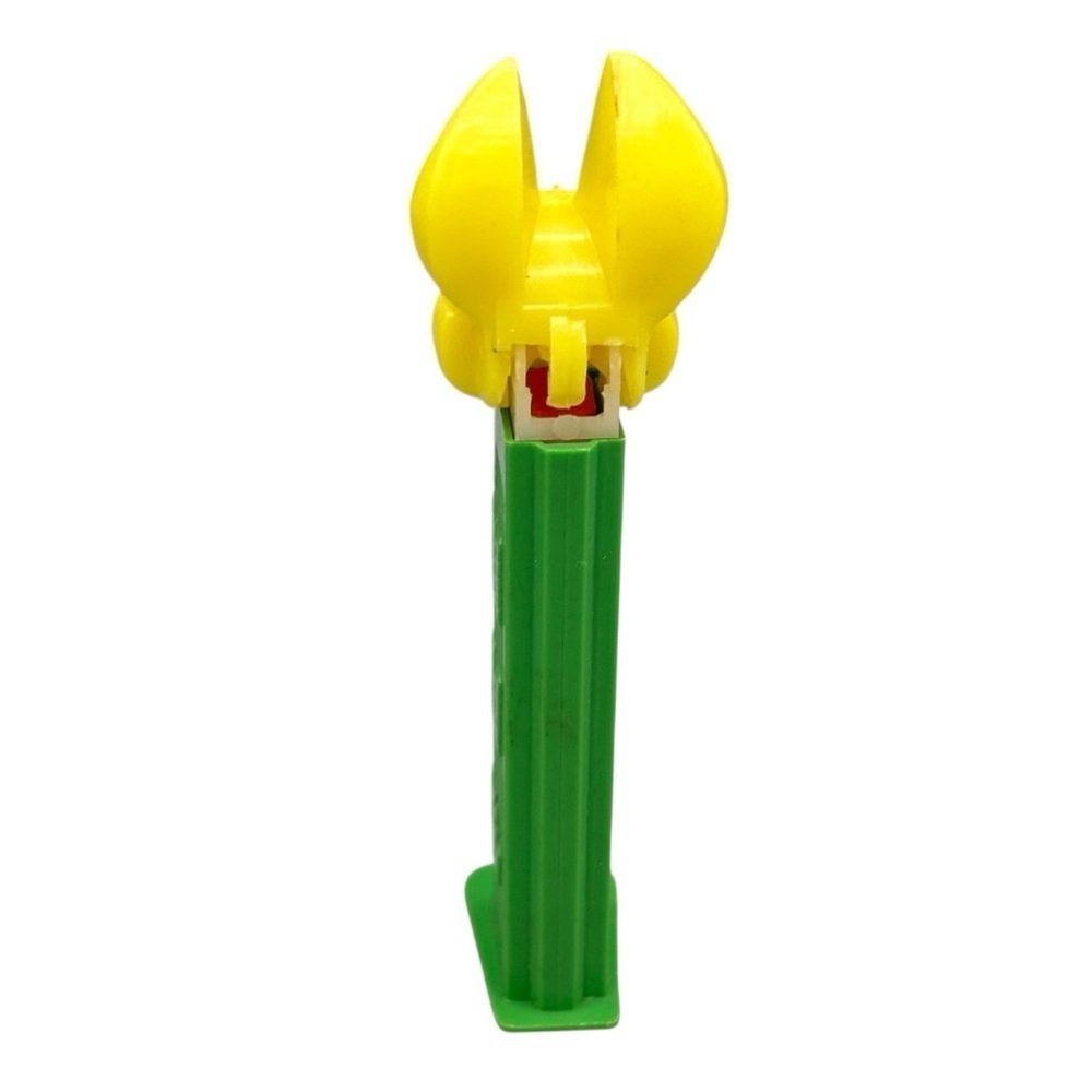Vintage PEZ Mouse Dispenser Yellow Green Yugoslavia Collectible - Picture 3 of 7